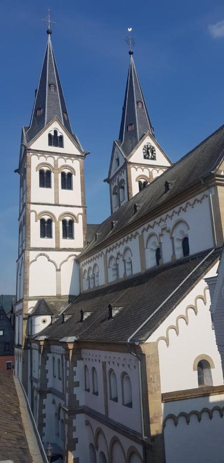 Penthouse Im Historischen Fachwerkhaus Mit Grosser Dachterrasse An Zentralster Lage Boppard Luaran gambar