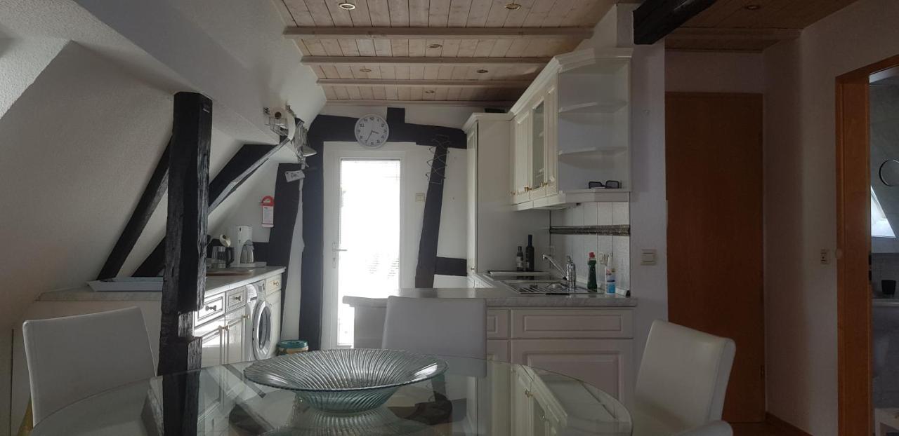 Penthouse Im Historischen Fachwerkhaus Mit Grosser Dachterrasse An Zentralster Lage Boppard Luaran gambar